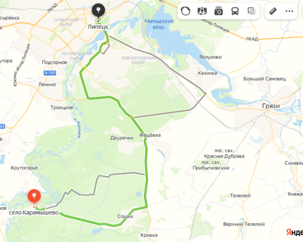 Схема проезда.